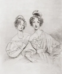 Les demoiselles Catherine et Mary Glynne, de 